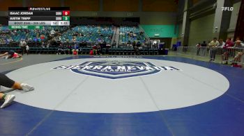 285 lbs Consi Of 16 #2 - Isaac Jordan, Southern Oregon vs Justin Tripp, Southern Oregon