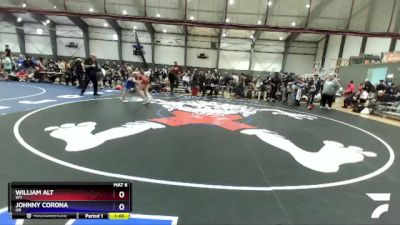 150 lbs Cons. Round 4 - William Alt, WY vs Johnny Corona, OR