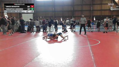 80 lbs Rr Rnd 1 - Nikos Sevastos, New England Gold vs Sebastian Andidero, Deep Roots