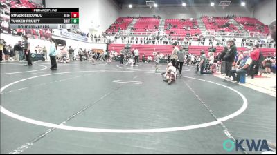 67 lbs Consi Of 8 #2 - Ruger Elizondo, Blue Devil Wrestling vs Tucker Pruett, Smith Wrestling Academy