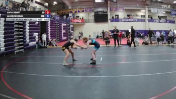 145 lbs 1st Place Match - Livia Swift, Ottawa University vs Allison King, University Of Saint Mary