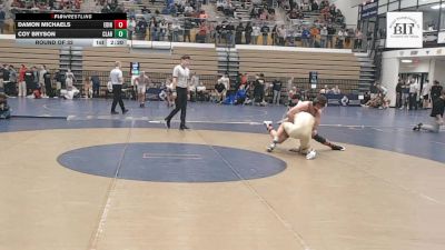 165 lbs Round Of 32 - Damon Michaels, Edinboro vs Coy Bryson, Clarion
