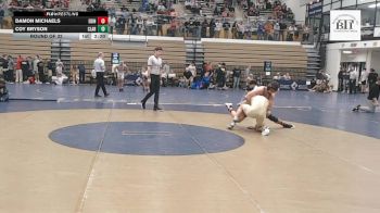 165 lbs Round Of 32 - Damon Michaels, Edinboro vs Coy Bryson, Clarion