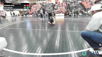 120 lbs Rr Rnd 3 - Madison Ryan, Raw Wrestling Club vs Mac Butler, Raw Wrestling Club