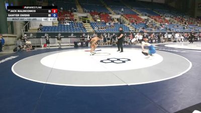 150 lbs Champ. Rd Of 128 - Jack Malinconico, California vs Sawyer Owens, North Dakota