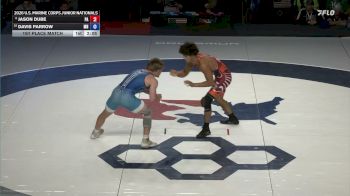 150 lbs 1st Place Match - Jason Dube, Pennsylvania vs Davis Parrow, Minnesota