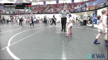 52 lbs Quarterfinal - Maverick Meadows, Tuttle Wrestling Club vs Case Combs, Cowboy Wrestling Club