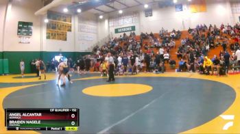 152 lbs 7th Place Match - Braiden Nagele, Foothill vs Angel Alcantar, Norwalk