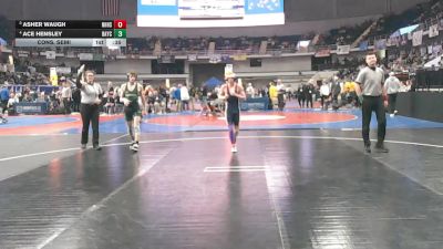 1A-4A 113 Cons. Semi - Ace Hensley, Bayshore Christian School vs Asher Waugh, New Hope HS