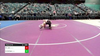 184 lbs Round Of 16 - Ben Lee, Grand View vs Branson Britten, UNATT-Northern Colorado