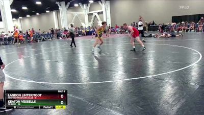 157 lbs Round 3 (8 Team) - Landon Lintermoot, Foxfire Wrestling Club vs Keaton Vessells, SD Blue