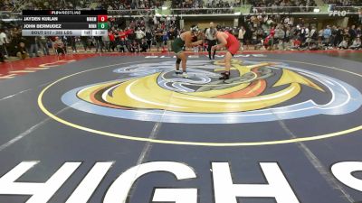 285 lbs Round Of 16 - Jayden Kuilan, Manchester Memorial vs John Bermudez, Minnechaug