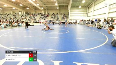 127 lbs Rr Rnd 3 - Noah McClintock, Forge Perry vs Xyler Sallit, Grit Mat Club Red