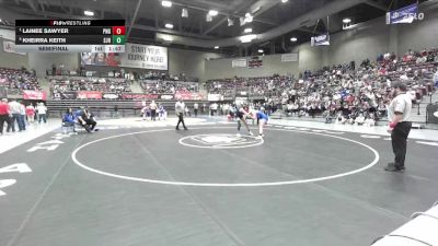 Semifinal - Lainee Sawyer, Panguitch vs Kheirra Keith, San Juan