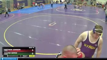 285 lbs Round 1 - Matthew Johnson, Byron vs Hunter Depew, Homer