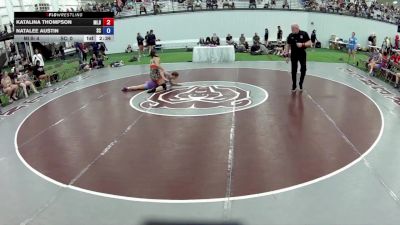 140 lbs Katalina Thompson, Michigan Blue vs Natalee Austin, South Carolina