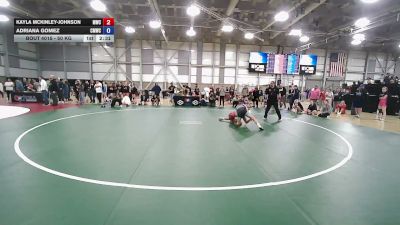 50 kg Champ. Rd Of 64 - Kayla McKinley-Johnson, Menlo Wrestling Club vs Adriana Gomez, Colorado Mesa Wrestling Club