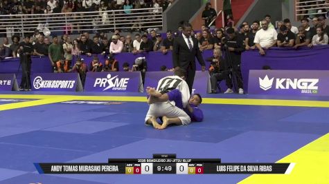 Luis Felipe Da Silva Ribas vs Andy Tomas Murasaki Pereira 2026 Brasileiro Jiu-Jitsu IBJJF