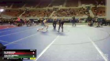 D2-175 lbs Champ. Round 1 - RJ Robinson, Desert Mountain vs Colton Bidwell, Ironwood Ridge