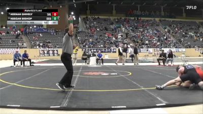 165 lbs Cons. Round 5 - Keegan Bishop, Covington Catholic vs Keenan Shively, Taylor County
