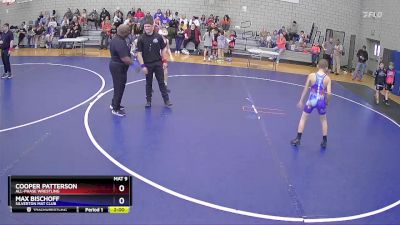 86 lbs Quarterfinal - Cooper Patterson, All-Phase Wrestling vs Max Bischoff, Silverton Mat Club