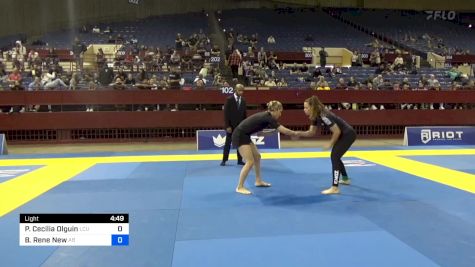 Patricia Cecilia Olguin vs Brandy Rene New 2024 Pan IBJJF Jiu-Jitsu No-Gi Championship