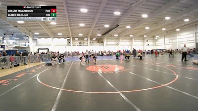 91 lbs Round Of 16 - Josiah Mazariego, Providence BTS vs James Darling, Fisheye WC