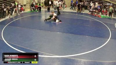 61 lbs Champ. Round 2 - Nash Roberts, Timpanogos Wrestling vs Jagger Desch, Shootbox