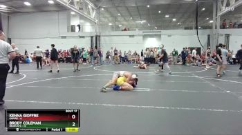 120 lbs Round 5 (8 Team) - Kenna Gioffre, Empire vs Brody Coleman, Bearcats