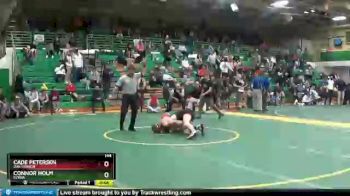 144 lbs Cons. Round 7 - Cade Petersen, OAK HARBOR vs Connor Holm, ELYRIA