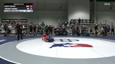 68 lbs Cons. Round 3 - Blest Woods, Big Game Wrestling Club vs Vincent Torres, Betterman Elite Wrestling