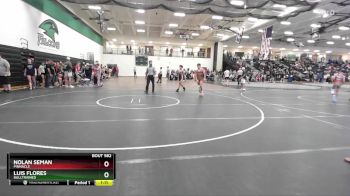 105 lbs Cons. Semi - Nolan Seman, PINnacle vs Luis Flores, BullTrained