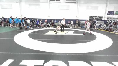 102 lbs Round Robin 2 - Hunter Pierson, Indiana Outlaws Black-HS vs Brett Georger, Aquinas-HS