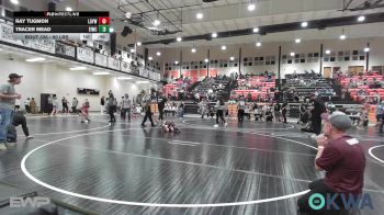 90 lbs Rr Rnd 3 - Ray Tugmon, Locust Grove Youth Wrestling vs Tracer Mead, Eufaula Ironheads Wrestling Club