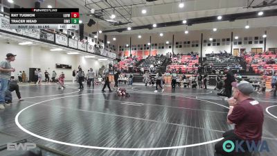 90 lbs Rr Rnd 3 - Ray Tugmon, Locust Grove Youth Wrestling vs Tracer Mead, Eufaula Ironheads Wrestling Club