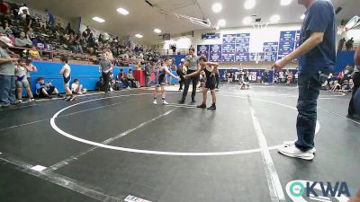 85-90 lbs Rr Rnd 4 - Alfonso De La Fuente, Clinton Youth Wrestling vs Ryder Moxley, Chandler Takedown Club