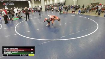 113 lbs Cons. Round 2 - Micah Horowitz, Basement Brawlers Wrestling Club vs Charles Aldana, South Dakota