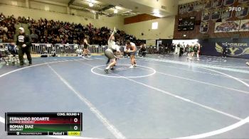 285 lbs Cons. Round 4 - Fernando Rodarte, Eleanor Roosevelt vs Roman Diaz, Beaumont