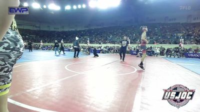 105 lbs Round Of 32 - Gage Hoover, Cushing Tigers vs Lincoln Powell, ALL AMERICAN WRESTLING CLUB