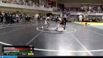 93 lbs Quarterfinals (8 Team) - Connor Surrette, STMA vs Keaton Rhea, Marshall/Lakeview/RTR