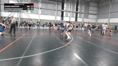 153.2-165.2 lbs Champ. Round 2 - Jakobe Nienstedt, Liberty Warriors Wrestling Academy vs Jackson Flerchinger, Idaho