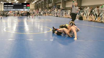 84 lbs Round 5 - 3:00pm Friday - Chet Nelson, CTWHALE vs Max Garcia, Ranger Wrestling Club