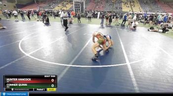 145 lbs Cons. Round 5 - Hunter Hancock, AZ vs Conner Quinn, MO