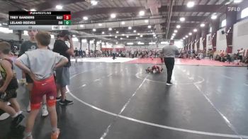 52 lbs Round 2 (8 Team) - Trey Sanders, Mat Assassins Gray vs Leland Reeves, Steel Valley Renegades