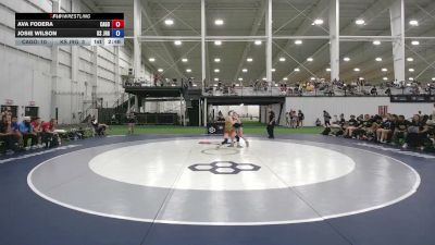 110 lbs Ava Fodera, California Gold J vs Josie Wilson, Kansas