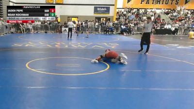 141White lbs Rr Rnd 2 - Jaden Pepe, Harvard vs Noah Kochman, Duke