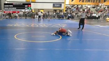 141White lbs Rr Rnd 2 - Jaden Pepe, Harvard vs Noah Kochman, Duke