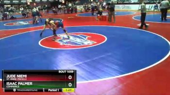 1 lbs Quarterfinal - Isaac Palmer, Commerce vs Jude Niemi, St. Anne-Pacelli