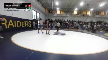190 lbs Champ. Round 2 - William Schindele, El Toro vs Noah Boatright, San Clemente