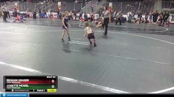 50 lbs Round 5 - Cosette McNiel, Team Nebraska vs Reagan Graser, Team Nebraska